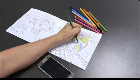 3D розмальовка з використанням технологій доповненої реальності